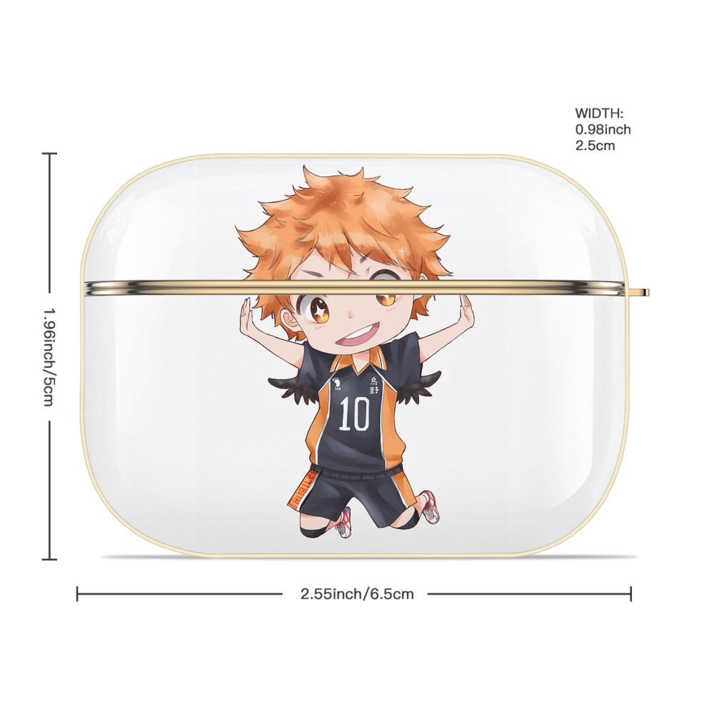 ハイキュー!! Haikyu!! 【AirPods Pro用】ハードシェル保護ケース｜耐衝撃・防指紋・カラビナ付き商品仕様
