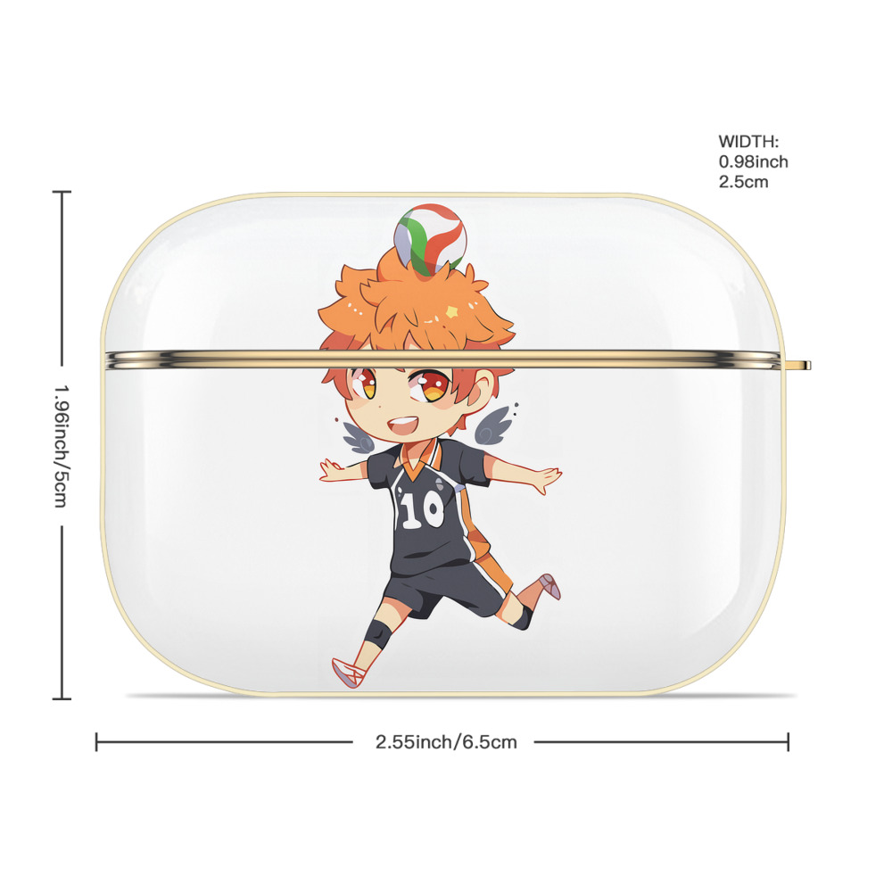 ハイキュー!! Haikyu!! 【AirPods Pro用】ハードシェル保護ケース｜耐衝撃・防指紋・カラビナ付き商品仕様