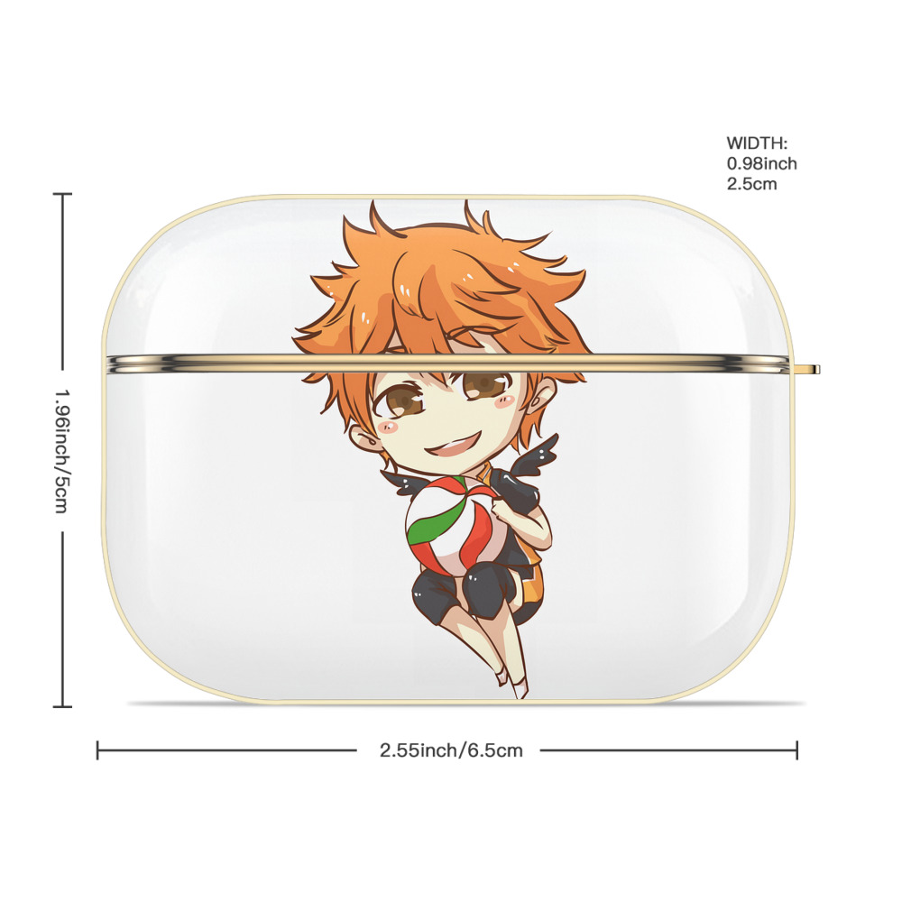 ハイキュー!! Haikyu!! 【AirPods Pro用】ハードシェル保護ケース｜耐衝撃・防指紋・カラビナ付き商品仕様