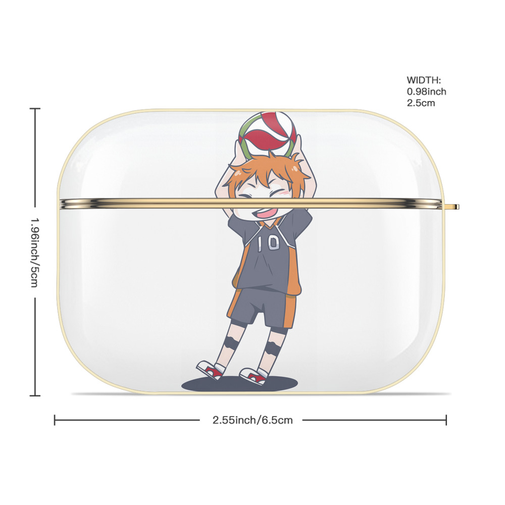 ハイキュー!! Haikyu!! 【AirPods Pro用】ハードシェル保護ケース｜耐衝撃・防指紋・カラビナ付き商品仕様