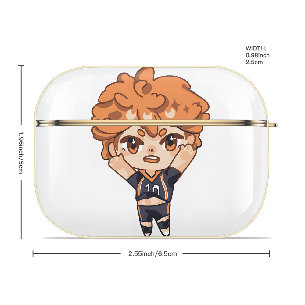 ハイキュー!! Haikyu!! 【AirPods Pro用】ハードシェル保護ケース｜耐衝撃・防指紋・カラビナ付き商品仕様