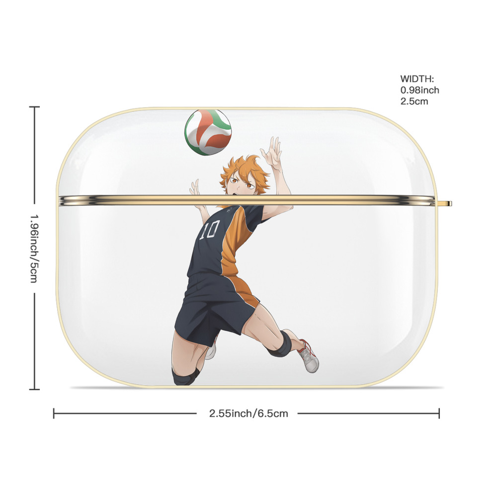 ハイキュー!! Haikyu!! 【AirPods Pro用】ハードシェル保護ケース｜耐衝撃・防指紋・カラビナ付き商品仕様
