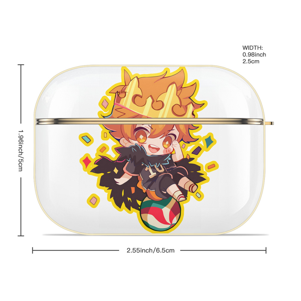 ハイキュー!! Haikyu!! 【AirPods Pro用】ハードシェル保護ケース｜耐衝撃・防指紋・カラビナ付き商品仕様