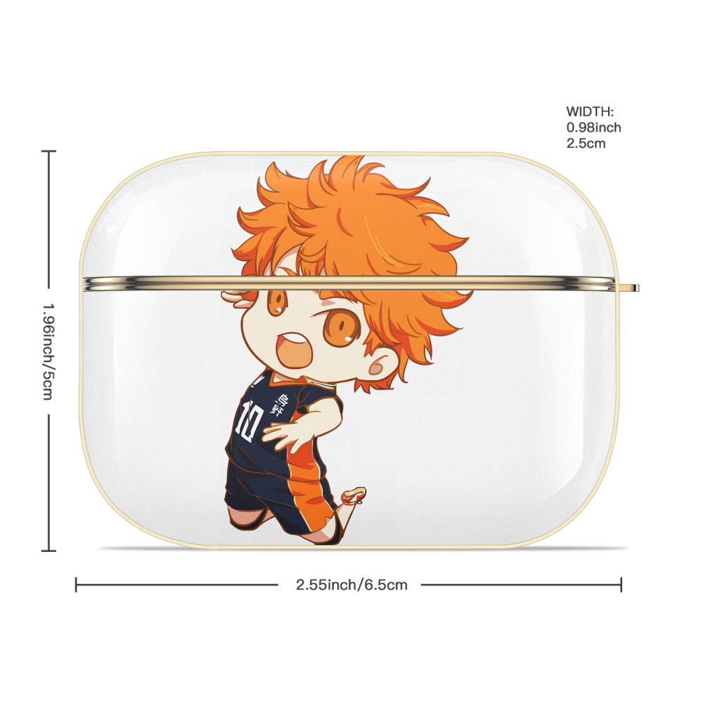 ハイキュー!! Haikyu!! 【AirPods Pro用】ハードシェル保護ケース｜耐衝撃・防指紋・カラビナ付き商品仕様