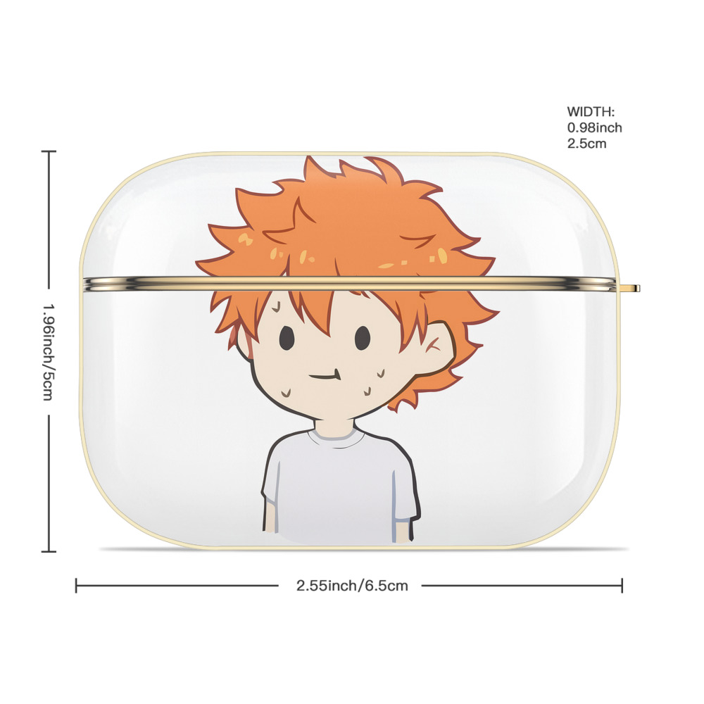 ハイキュー!! Haikyu!! 【AirPods Pro用】ハードシェル保護ケース｜耐衝撃・防指紋・カラビナ付き商品仕様