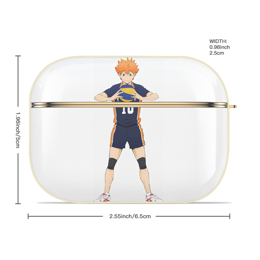 ハイキュー!! Haikyu!! 【AirPods Pro用】ハードシェル保護ケース｜耐衝撃・防指紋・カラビナ付き商品仕様