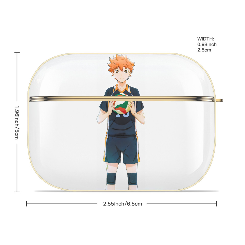 ハイキュー!! Haikyu!! 【AirPods Pro用】ハードシェル保護ケース｜耐衝撃・防指紋・カラビナ付き商品仕様