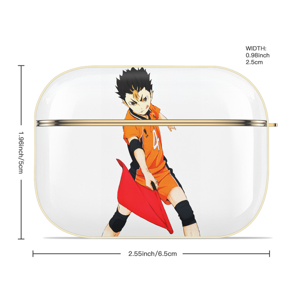 ハイキュー!! Haikyu!! 【AirPods Pro用】ハードシェル保護ケース｜耐衝撃・防指紋・カラビナ付き商品仕様