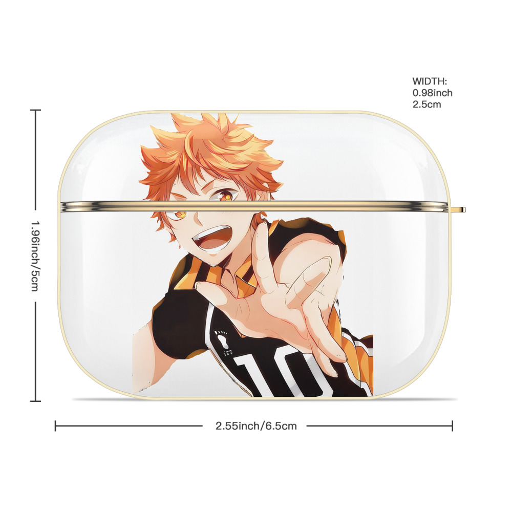 ハイキュー!! Haikyu!! 【AirPods Pro用】ハードシェル保護ケース｜耐衝撃・防指紋・カラビナ付き商品仕様