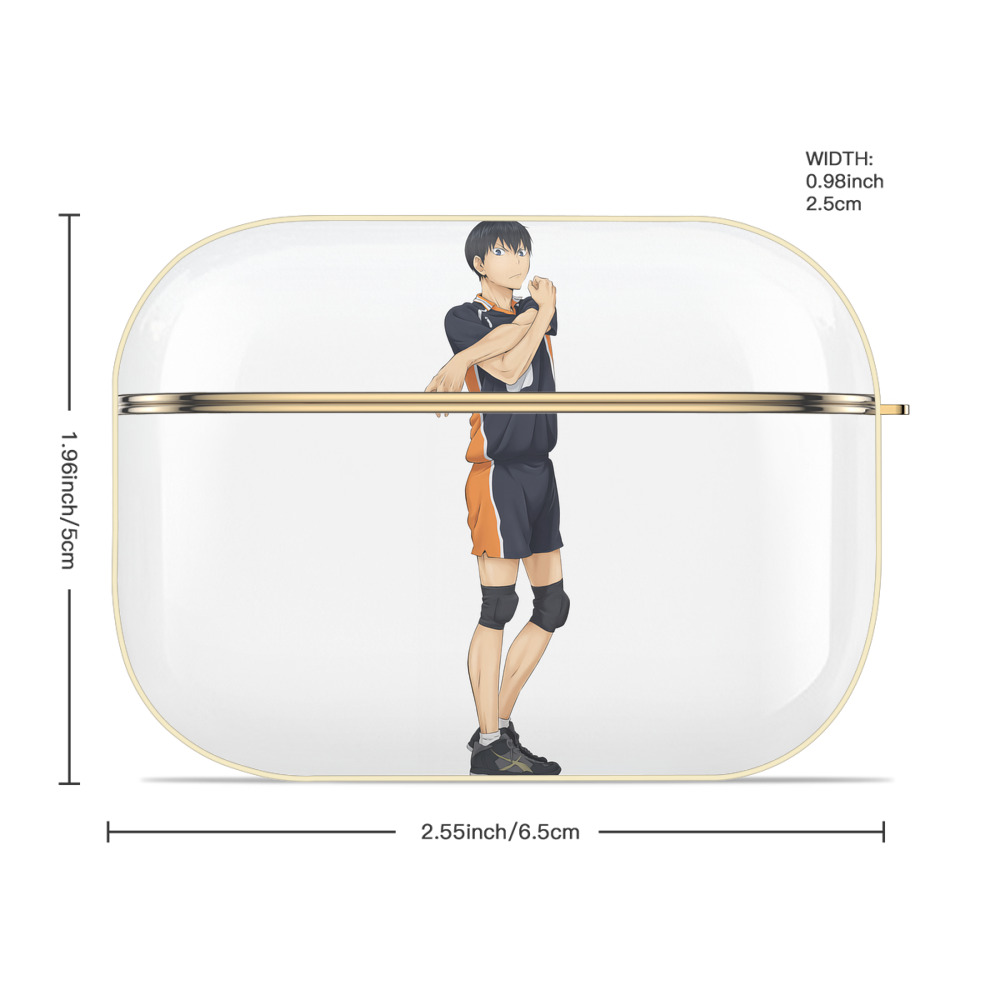 ハイキュー!! Haikyu!! 【AirPods Pro用】ハードシェル保護ケース｜耐衝撃・防指紋・カラビナ付き商品仕様