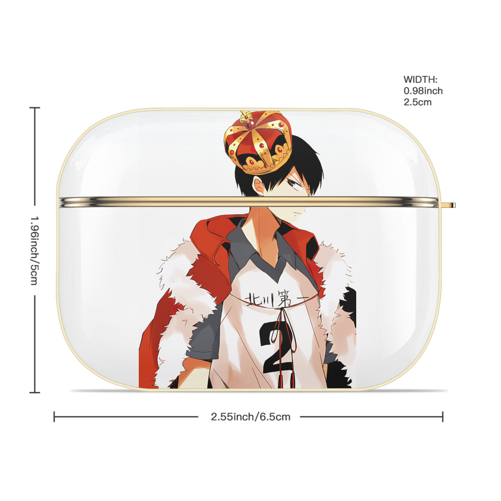 ハイキュー!! Haikyu!! 【AirPods Pro用】ハードシェル保護ケース｜耐衝撃・防指紋・カラビナ付き商品仕様