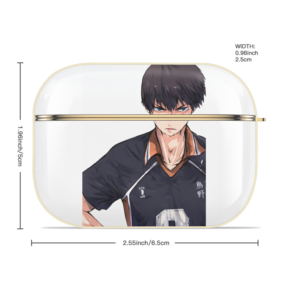 ハイキュー!! Haikyu!! 【AirPods Pro用】ハードシェル保護ケース｜耐衝撃・防指紋・カラビナ付き商品仕様