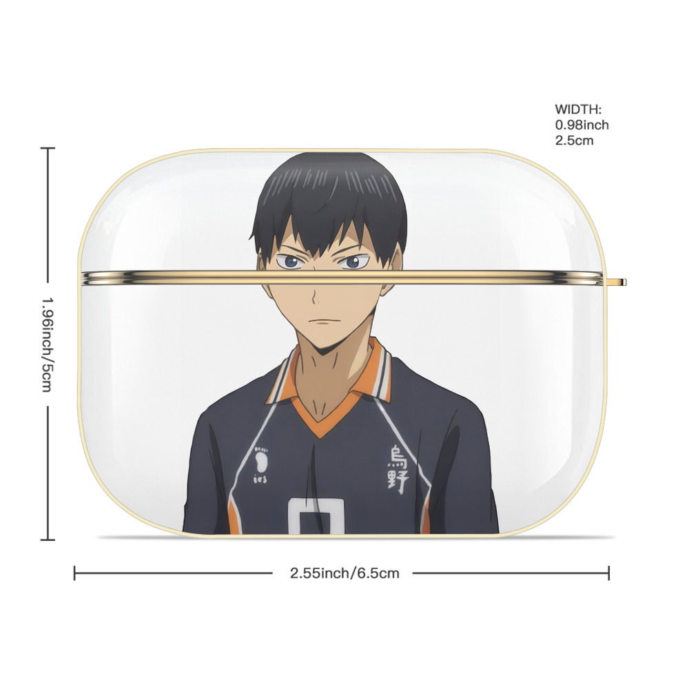 ハイキュー!! Haikyu!! 【AirPods Pro用】ハードシェル保護ケース｜耐衝撃・防指紋・カラビナ付き商品仕様