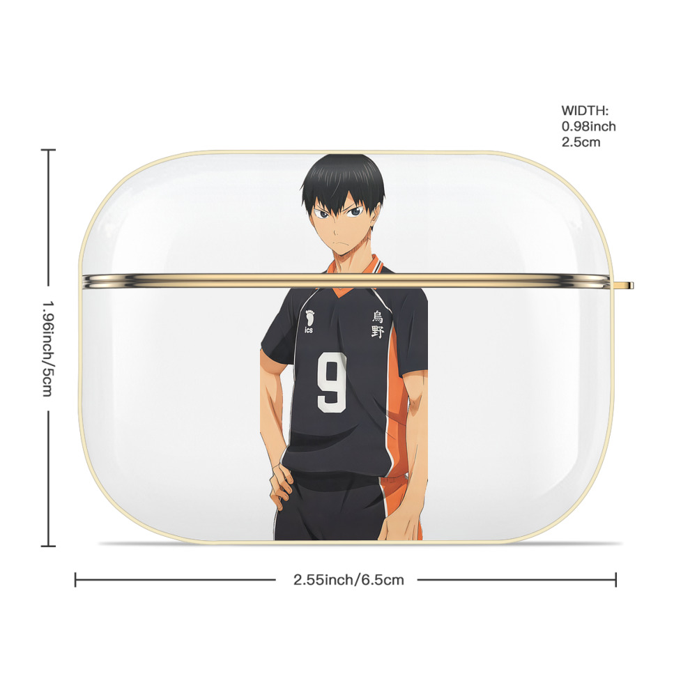 ハイキュー!! Haikyu!! 【AirPods Pro用】ハードシェル保護ケース｜耐衝撃・防指紋・カラビナ付き商品仕様