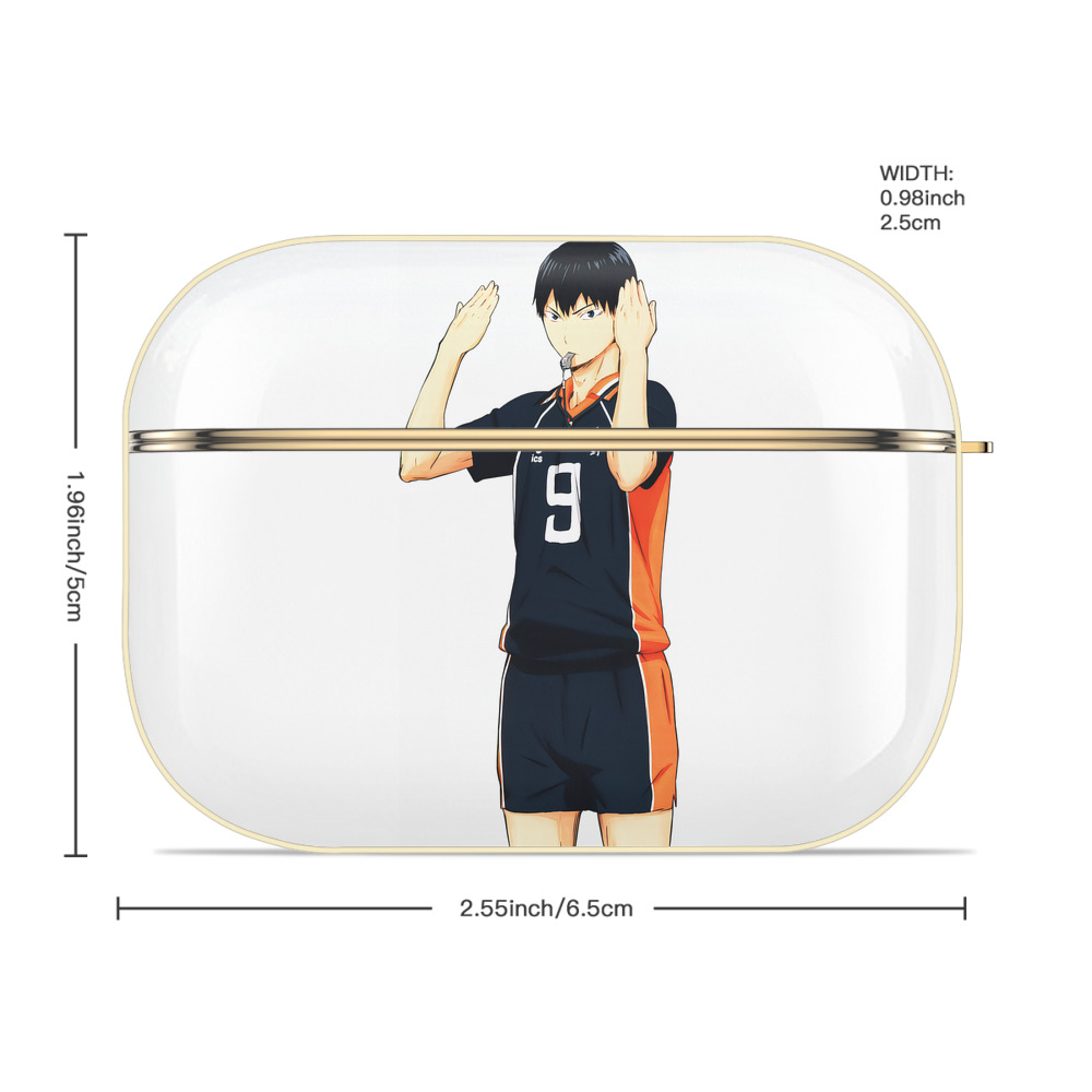 ハイキュー!! Haikyu!! 【AirPods Pro用】ハードシェル保護ケース｜耐衝撃・防指紋・カラビナ付き商品仕様