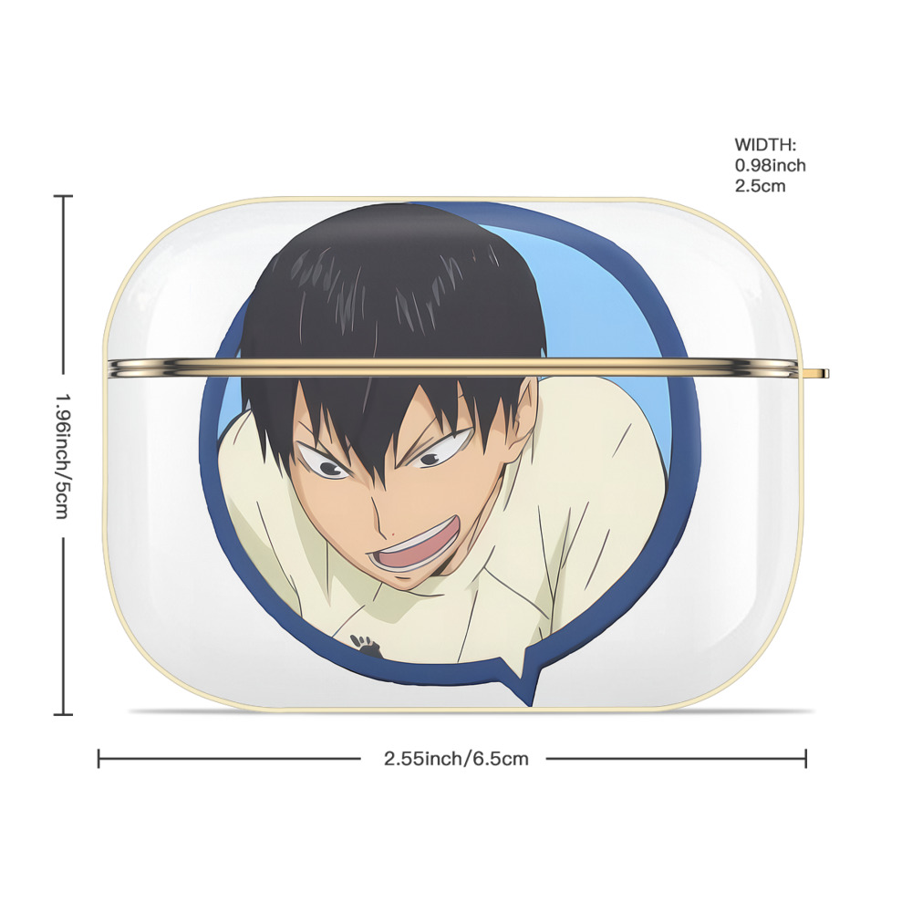 ハイキュー!! Haikyu!! 【AirPods Pro用】ハードシェル保護ケース｜耐衝撃・防指紋・カラビナ付き商品仕様