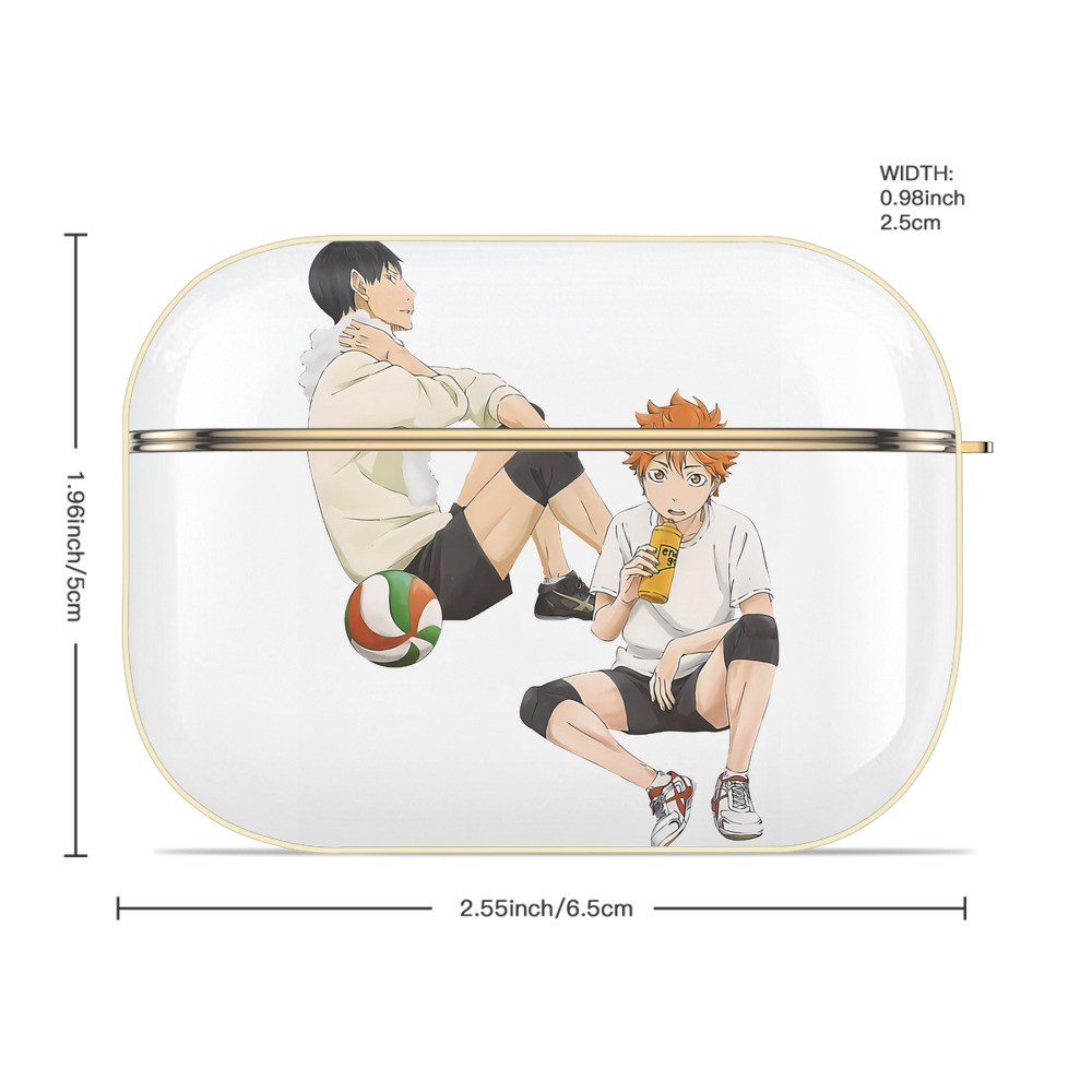 ハイキュー!! Haikyu!! 【AirPods Pro用】ハードシェル保護ケース｜耐衝撃・防指紋・カラビナ付き商品仕様