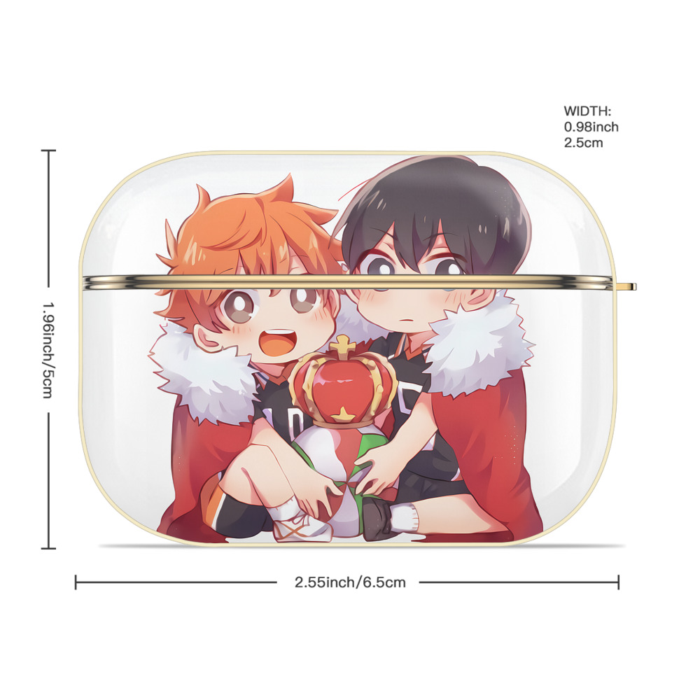 ハイキュー!! Haikyu!! 【AirPods Pro用】ハードシェル保護ケース｜耐衝撃・防指紋・カラビナ付き商品仕様