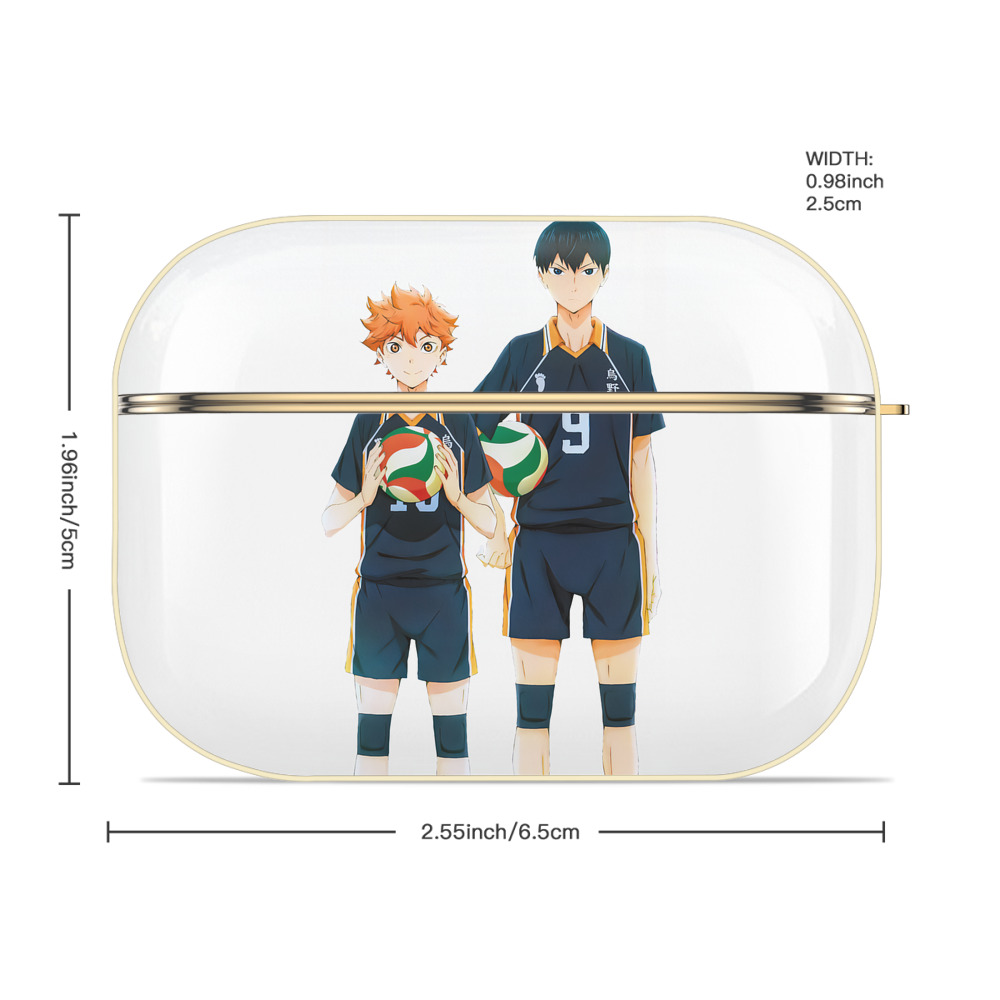 ハイキュー!! Haikyu!! 【AirPods Pro用】ハードシェル保護ケース｜耐衝撃・防指紋・カラビナ付き商品仕様