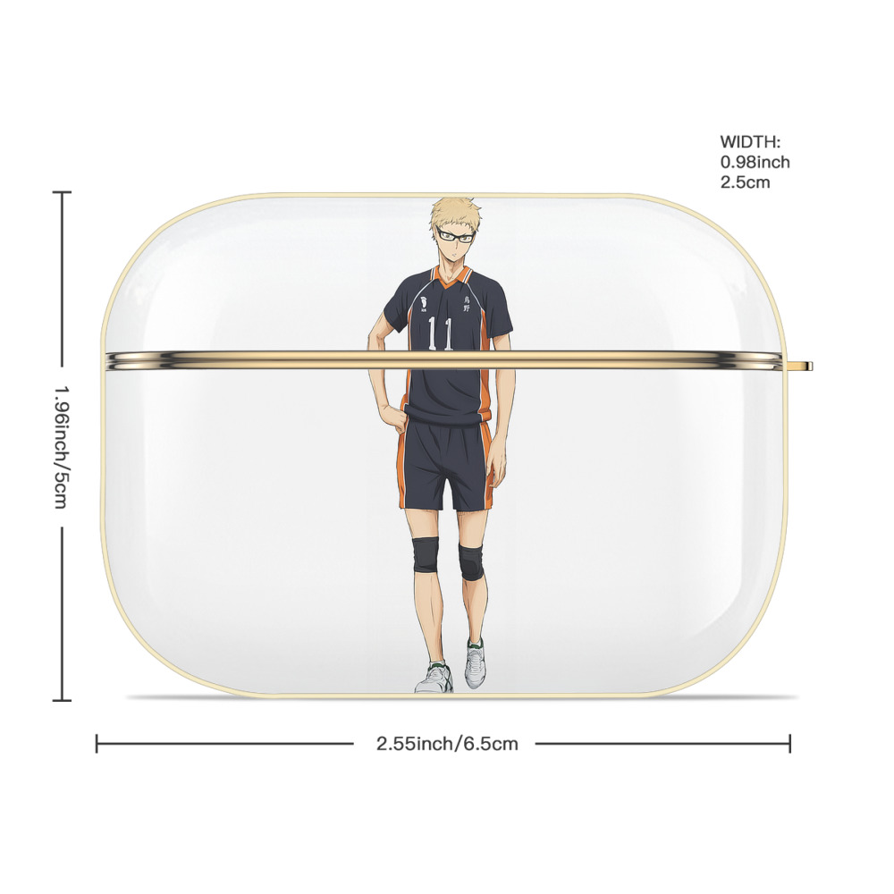 ハイキュー!! Haikyu!! 【AirPods Pro用】ハードシェル保護ケース｜耐衝撃・防指紋・カラビナ付き商品仕様