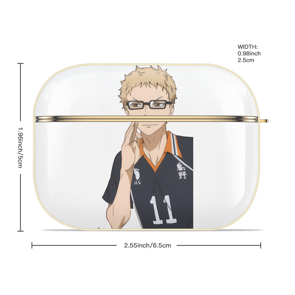 ハイキュー!! Haikyu!! 【AirPods Pro用】ハードシェル保護ケース｜耐衝撃・防指紋・カラビナ付き商品仕様