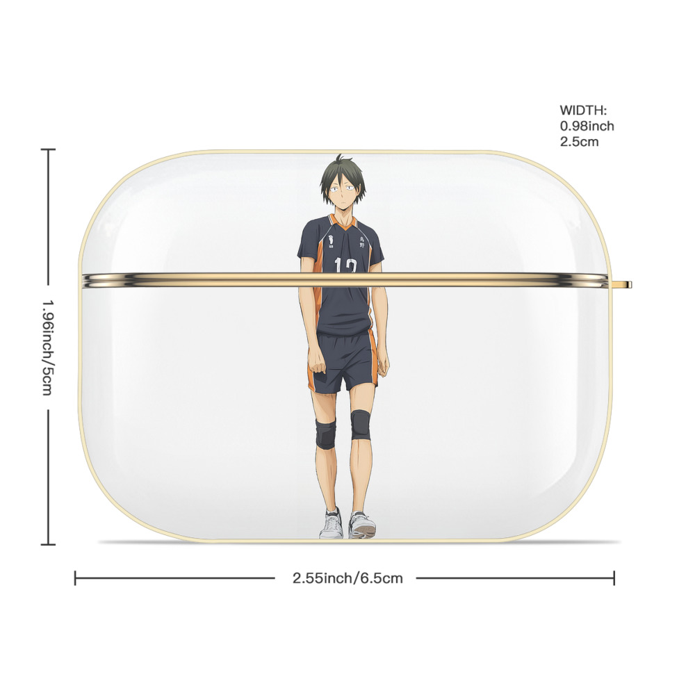 ハイキュー!! Haikyu!! 【AirPods Pro用】ハードシェル保護ケース｜耐衝撃・防指紋・カラビナ付き商品仕様