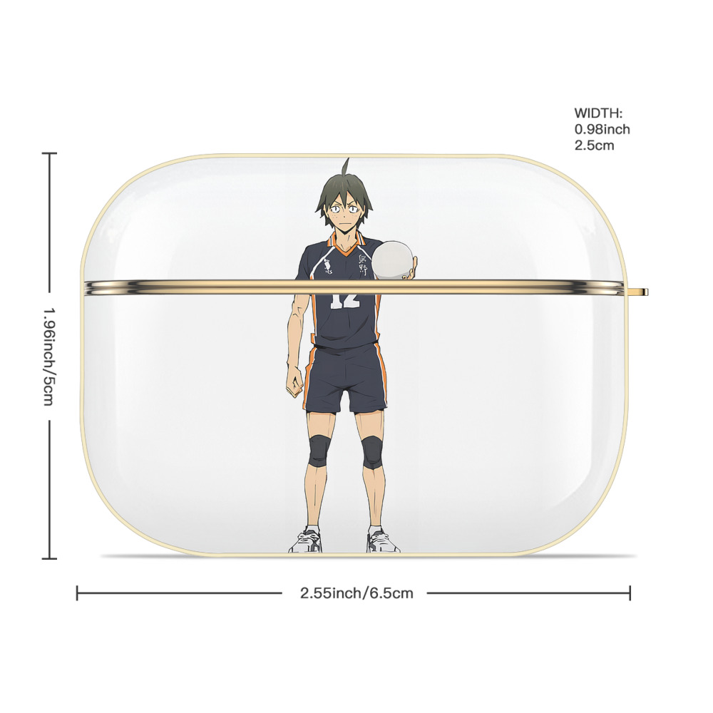 ハイキュー!! Haikyu!! 【AirPods Pro用】ハードシェル保護ケース｜耐衝撃・防指紋・カラビナ付き商品仕様