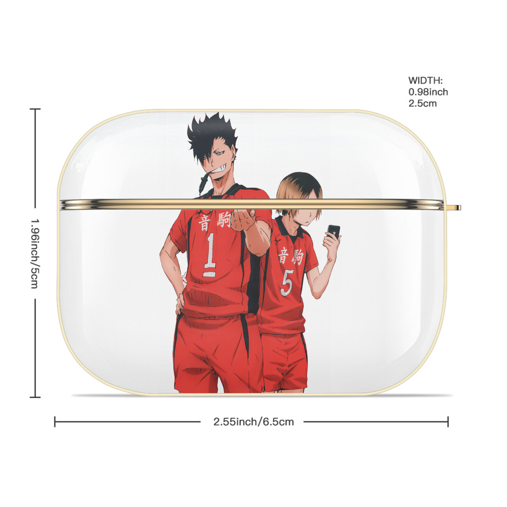 ハイキュー!! Haikyu!! 【AirPods Pro用】ハードシェル保護ケース｜耐衝撃・防指紋・カラビナ付き商品仕様