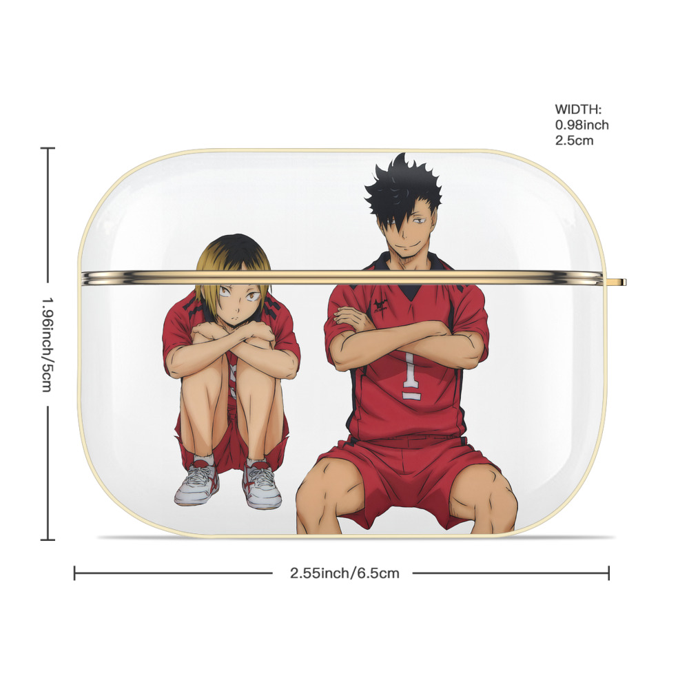 ハイキュー!! Haikyu!! 【AirPods Pro用】ハードシェル保護ケース｜耐衝撃・防指紋・カラビナ付き商品仕様