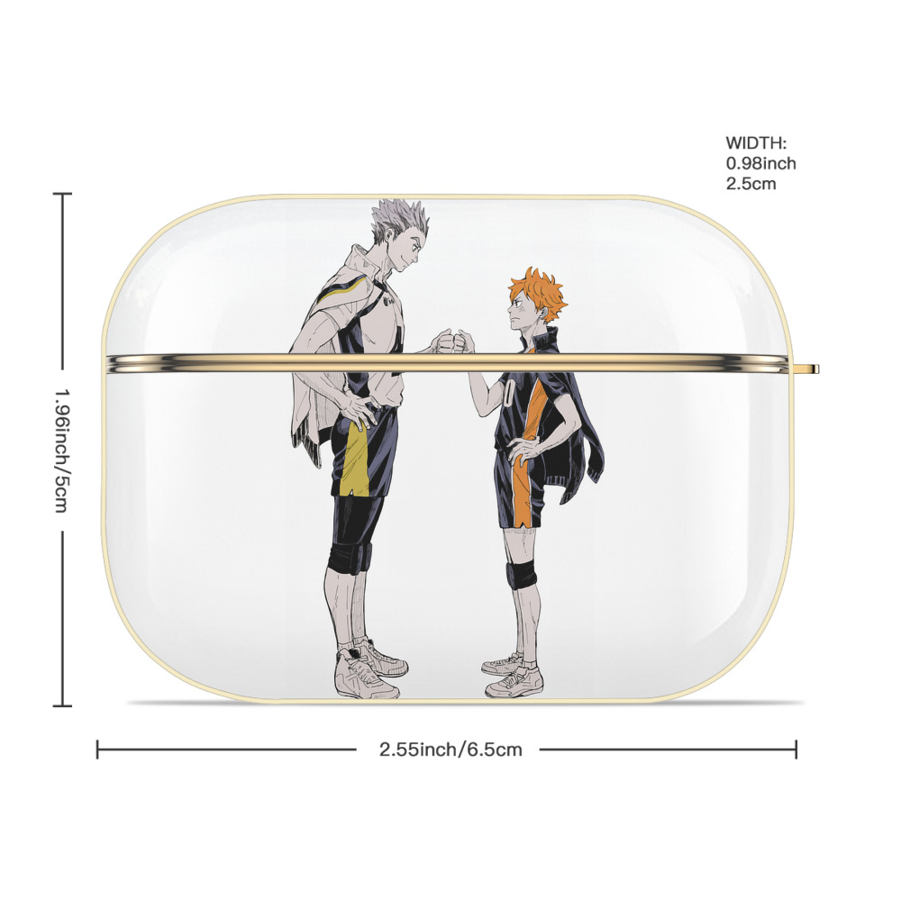 ハイキュー!! Haikyu!! 【AirPods Pro用】ハードシェル保護ケース｜耐衝撃・防指紋・カラビナ付き商品仕様