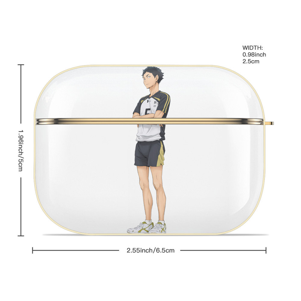 ハイキュー!! Haikyu!! 【AirPods Pro用】ハードシェル保護ケース｜耐衝撃・防指紋・カラビナ付き商品仕様