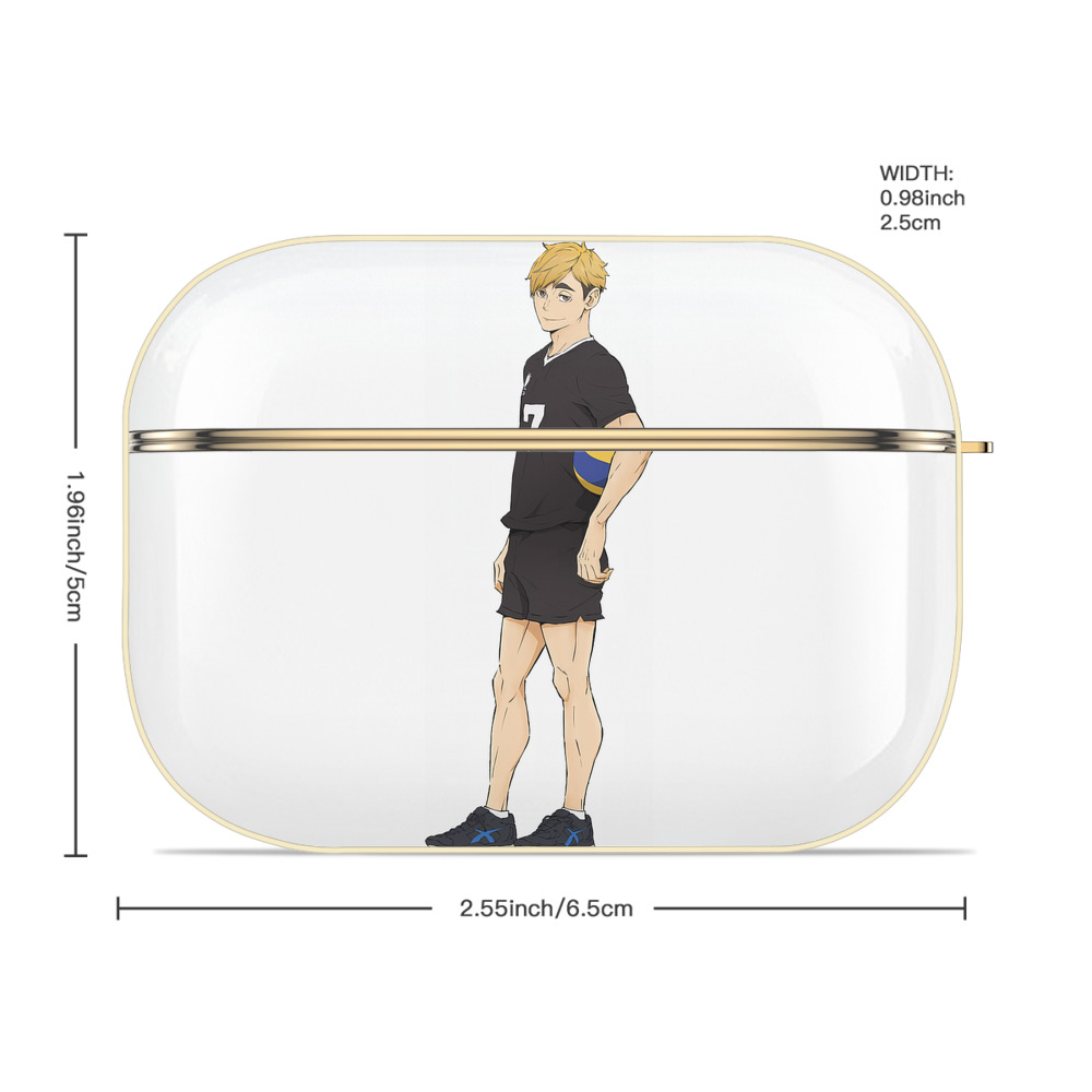 ハイキュー!! Haikyu!! 【AirPods Pro用】ハードシェル保護ケース｜耐衝撃・防指紋・カラビナ付き商品仕様