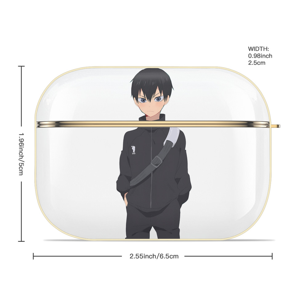 ハイキュー!! Haikyu!! 【AirPods Pro用】ハードシェル保護ケース｜耐衝撃・防指紋・カラビナ付き商品仕様