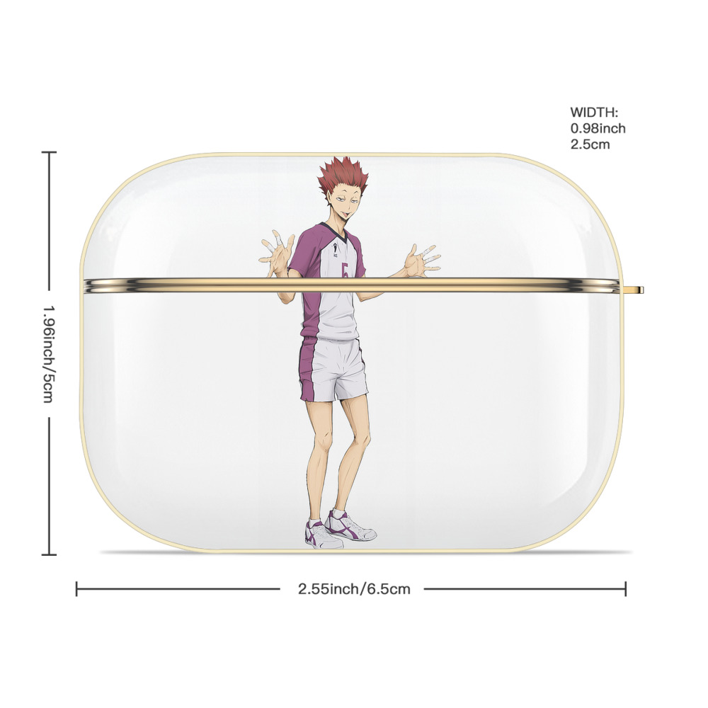 ハイキュー!! Haikyu!! 【AirPods Pro用】ハードシェル保護ケース｜耐衝撃・防指紋・カラビナ付き商品仕様