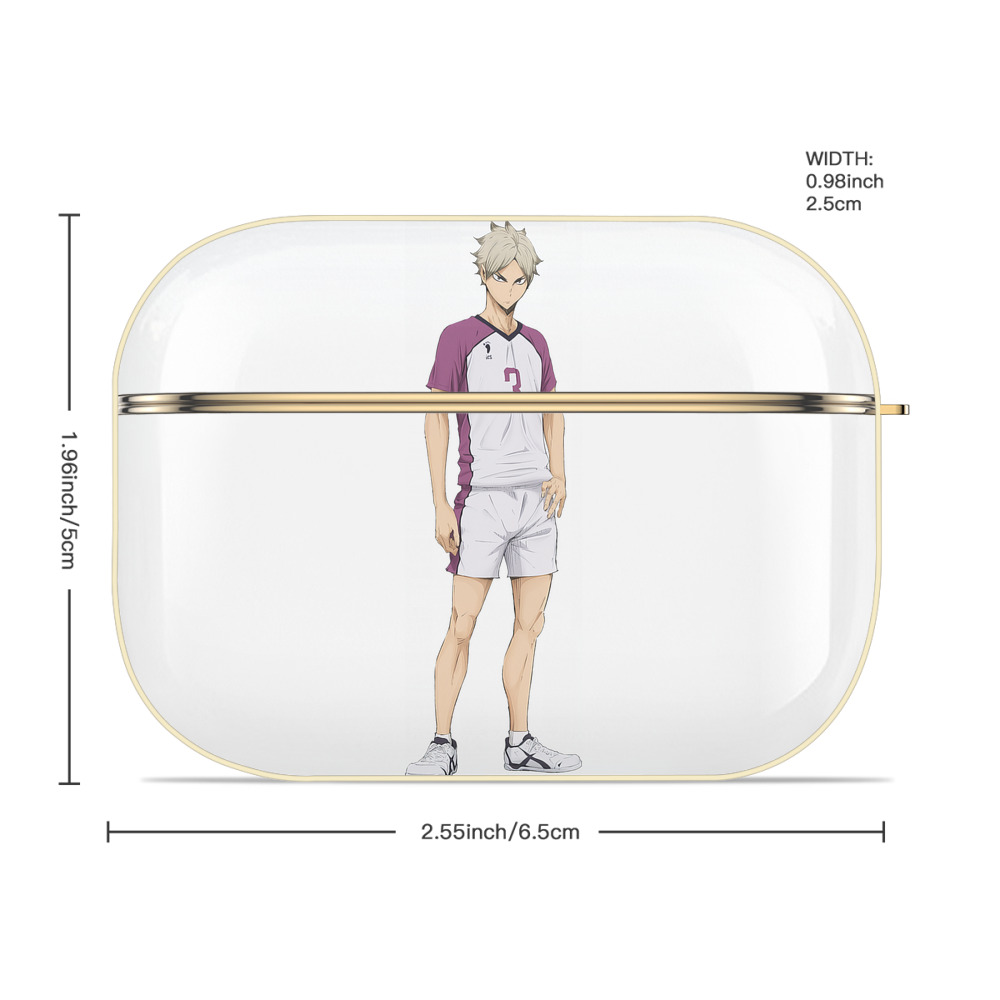 ハイキュー!! Haikyu!! 【AirPods Pro用】ハードシェル保護ケース｜耐衝撃・防指紋・カラビナ付き商品仕様