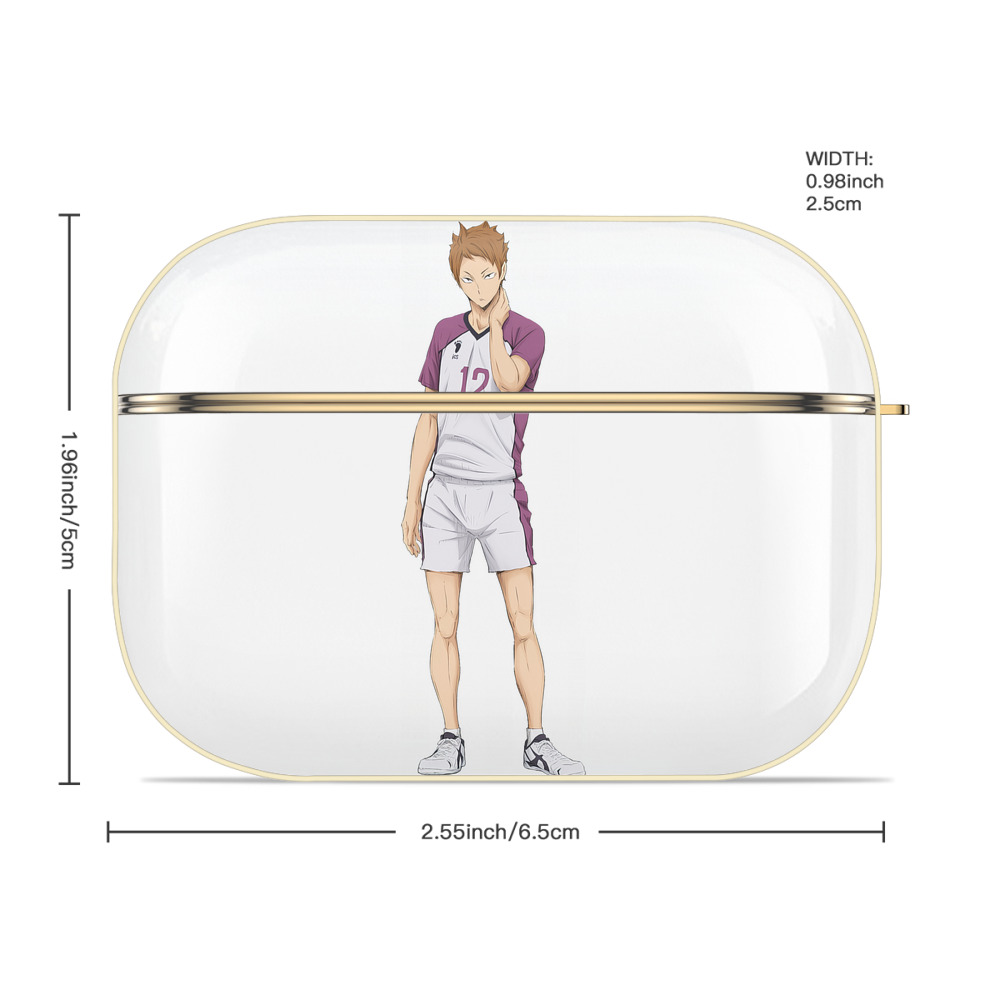 ハイキュー!! Haikyu!! 【AirPods Pro用】ハードシェル保護ケース｜耐衝撃・防指紋・カラビナ付き商品仕様