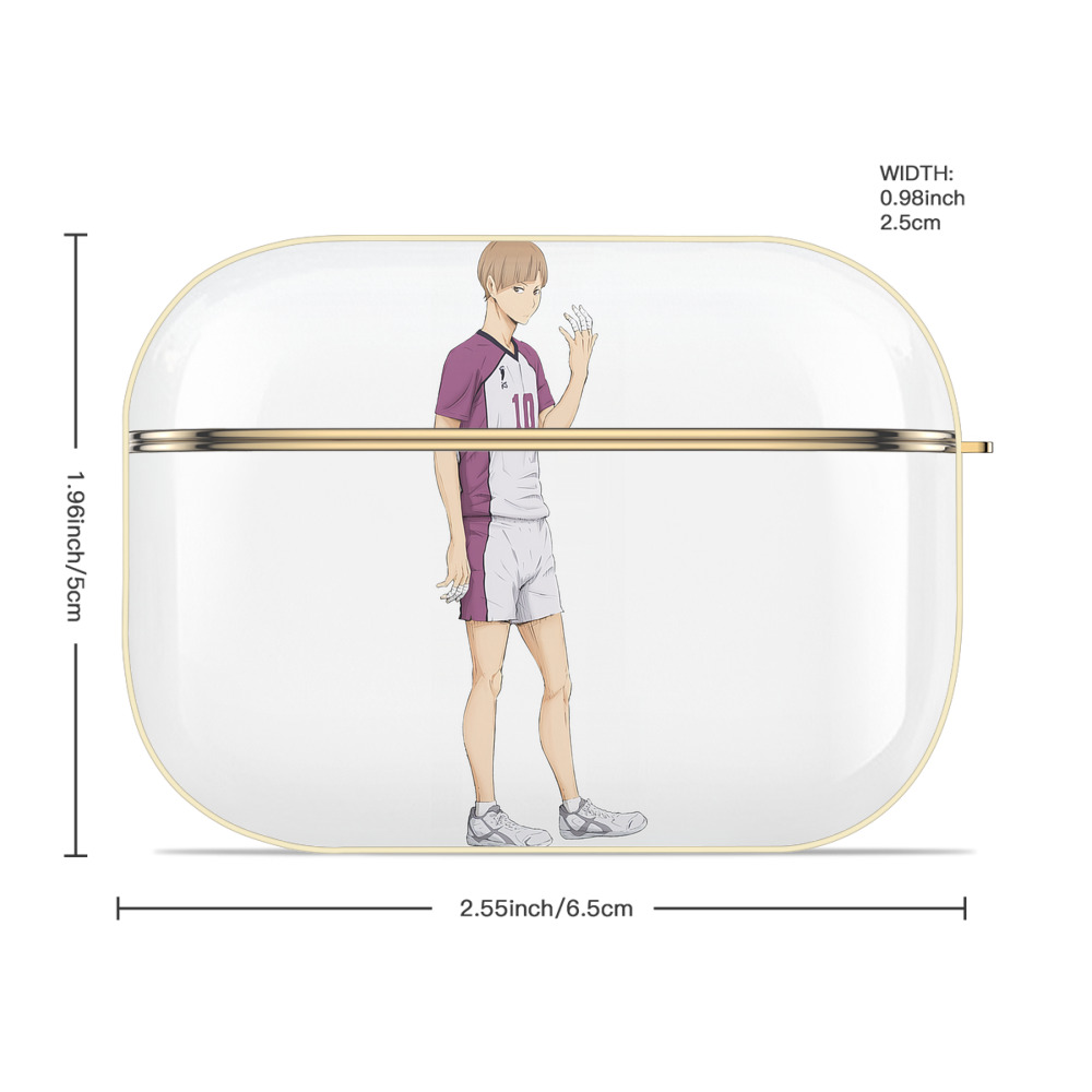 ハイキュー!! Haikyu!! 【AirPods Pro用】ハードシェル保護ケース｜耐衝撃・防指紋・カラビナ付き商品仕様
