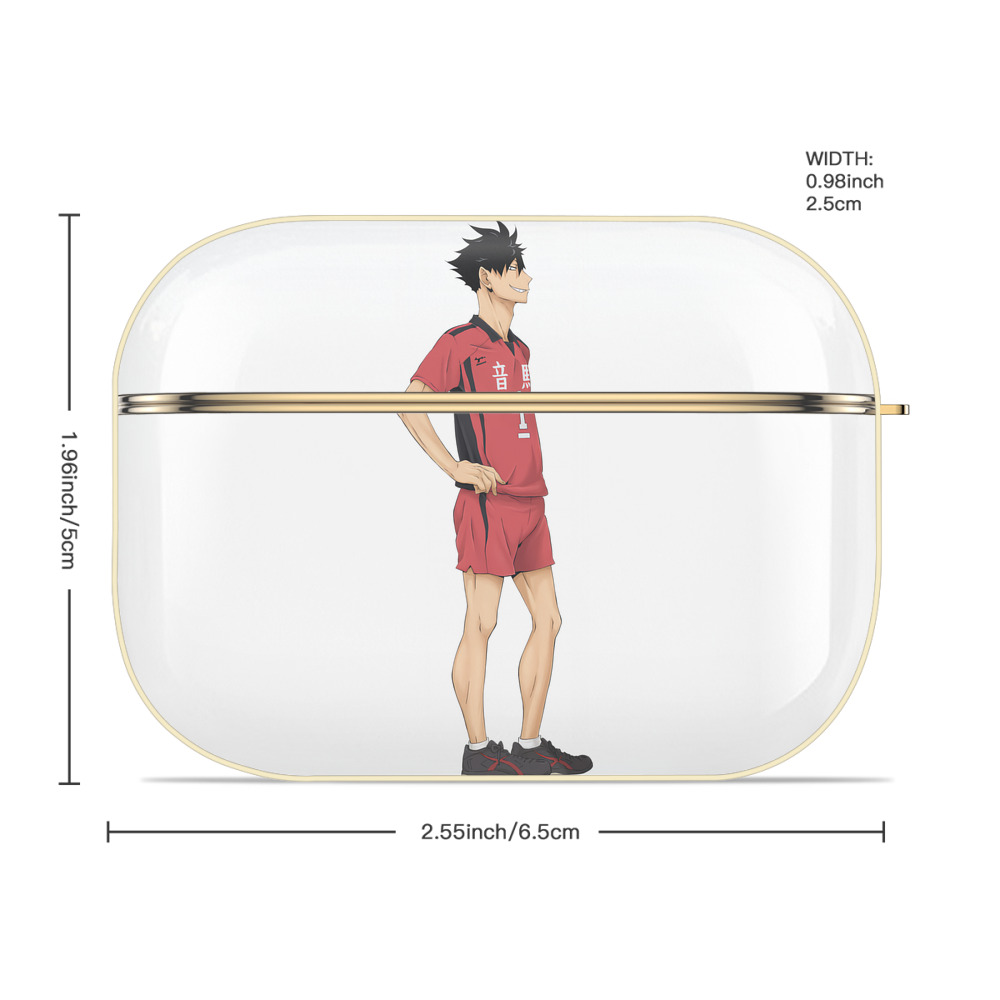 ハイキュー!! Haikyu!! 【AirPods Pro用】ハードシェル保護ケース｜耐衝撃・防指紋・カラビナ付き商品仕様