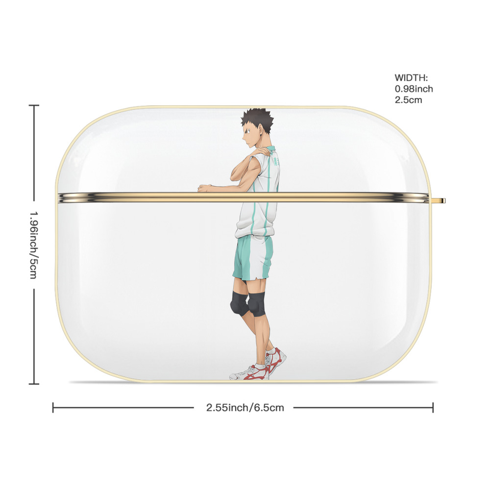 ハイキュー!! Haikyu!! 【AirPods Pro用】ハードシェル保護ケース｜耐衝撃・防指紋・カラビナ付き商品仕様