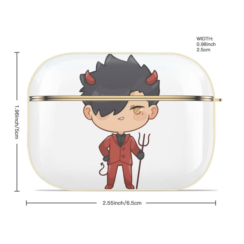 ハイキュー!! Haikyu!! 【AirPods Pro用】ハードシェル保護ケース｜耐衝撃・防指紋・カラビナ付き商品仕様