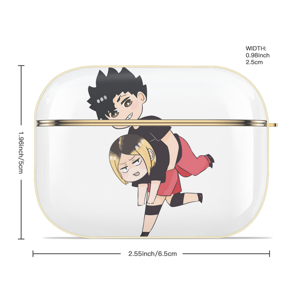 ハイキュー!! Haikyu!! 【AirPods Pro用】ハードシェル保護ケース｜耐衝撃・防指紋・カラビナ付き商品仕様