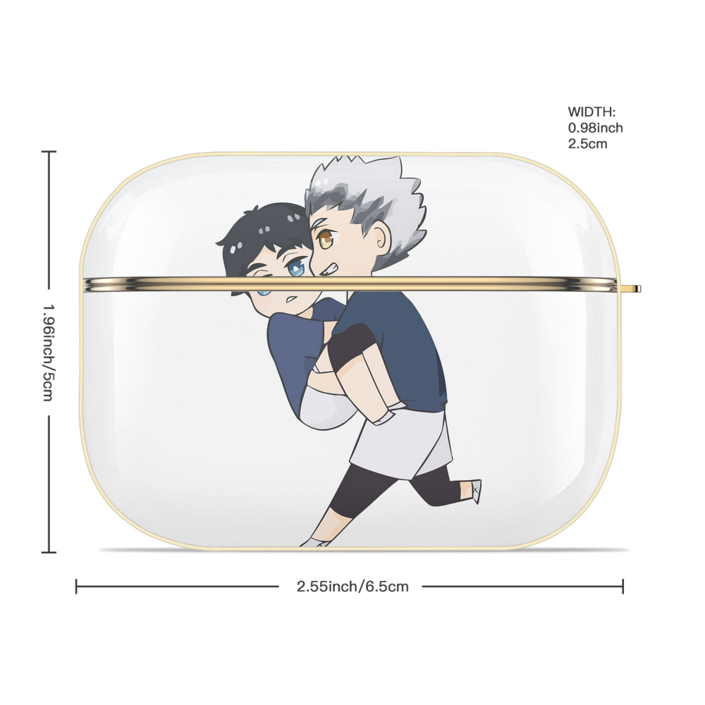 ハイキュー!! Haikyu!! 【AirPods Pro用】ハードシェル保護ケース｜耐衝撃・防指紋・カラビナ付き商品仕様