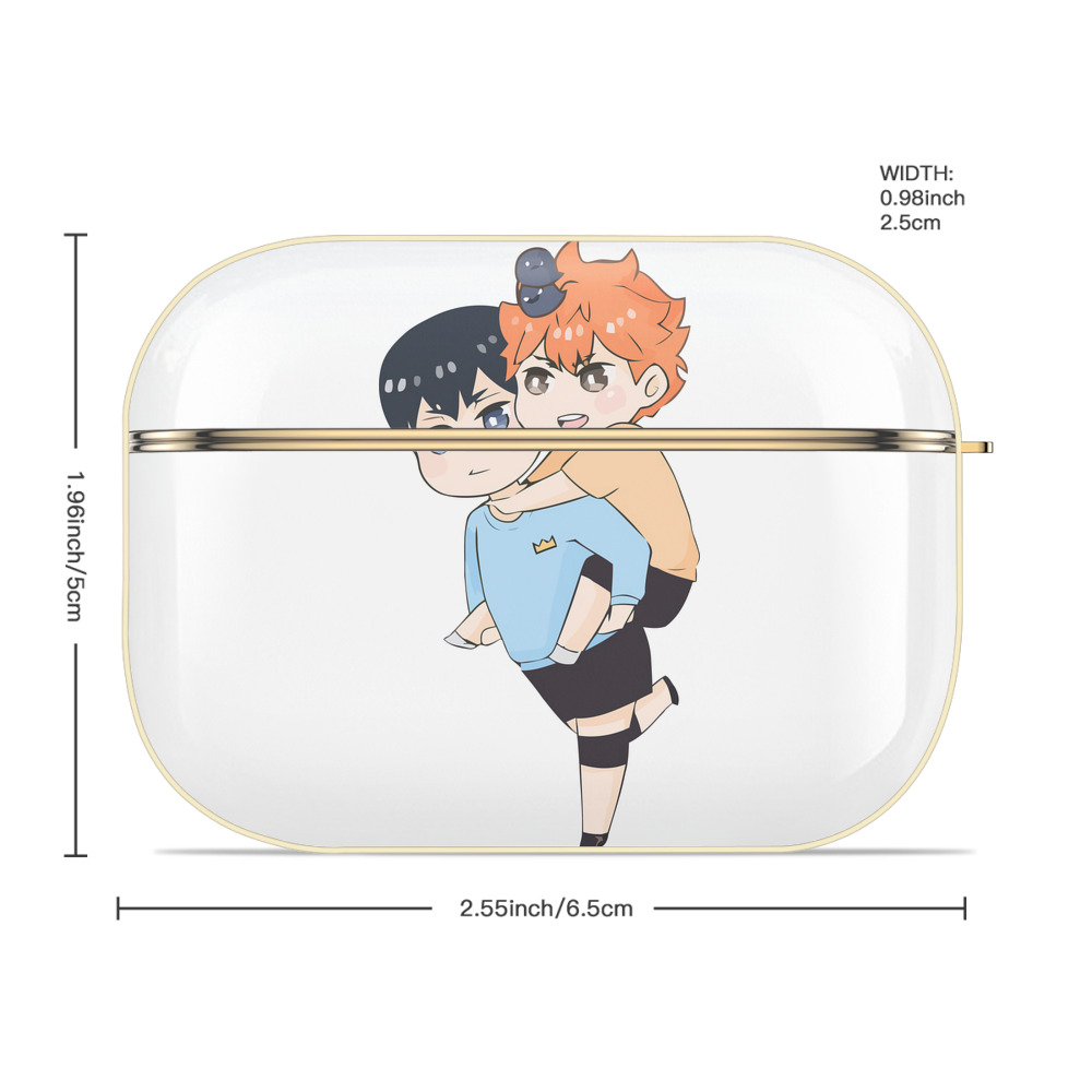 ハイキュー!! Haikyu!! 【AirPods Pro用】ハードシェル保護ケース｜耐衝撃・防指紋・カラビナ付き商品仕様