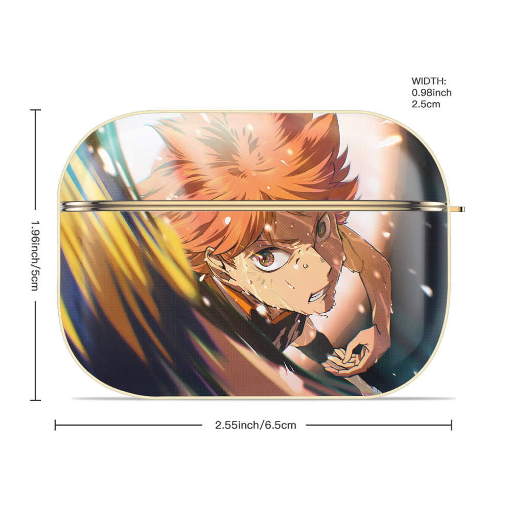 ハイキュー!! Haikyu!! 【AirPods Pro用】ハードシェル保護ケース｜耐衝撃・防指紋・カラビナ付き商品仕様