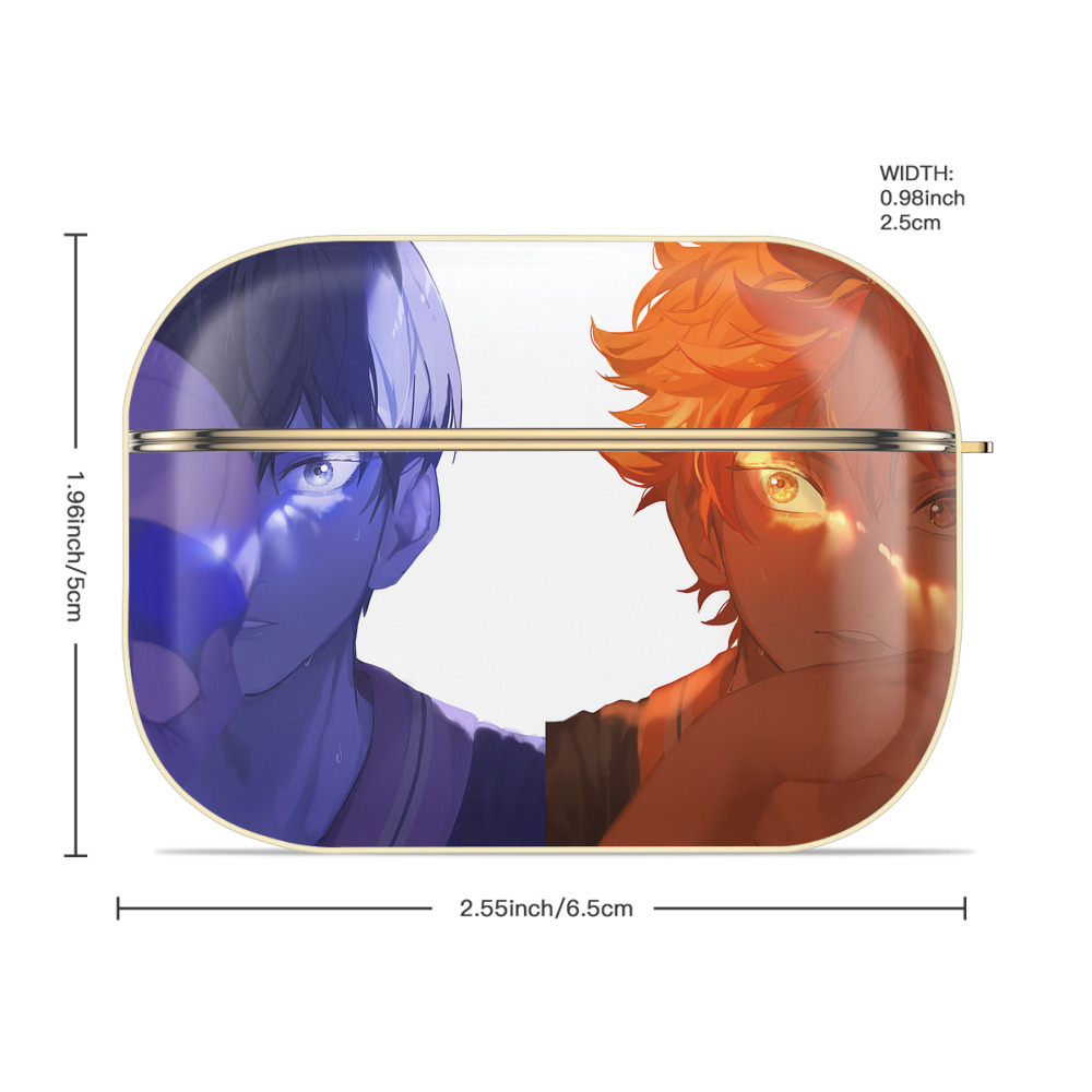 ハイキュー!! Haikyu!! 【AirPods Pro用】ハードシェル保護ケース｜耐衝撃・防指紋・カラビナ付き商品仕様
