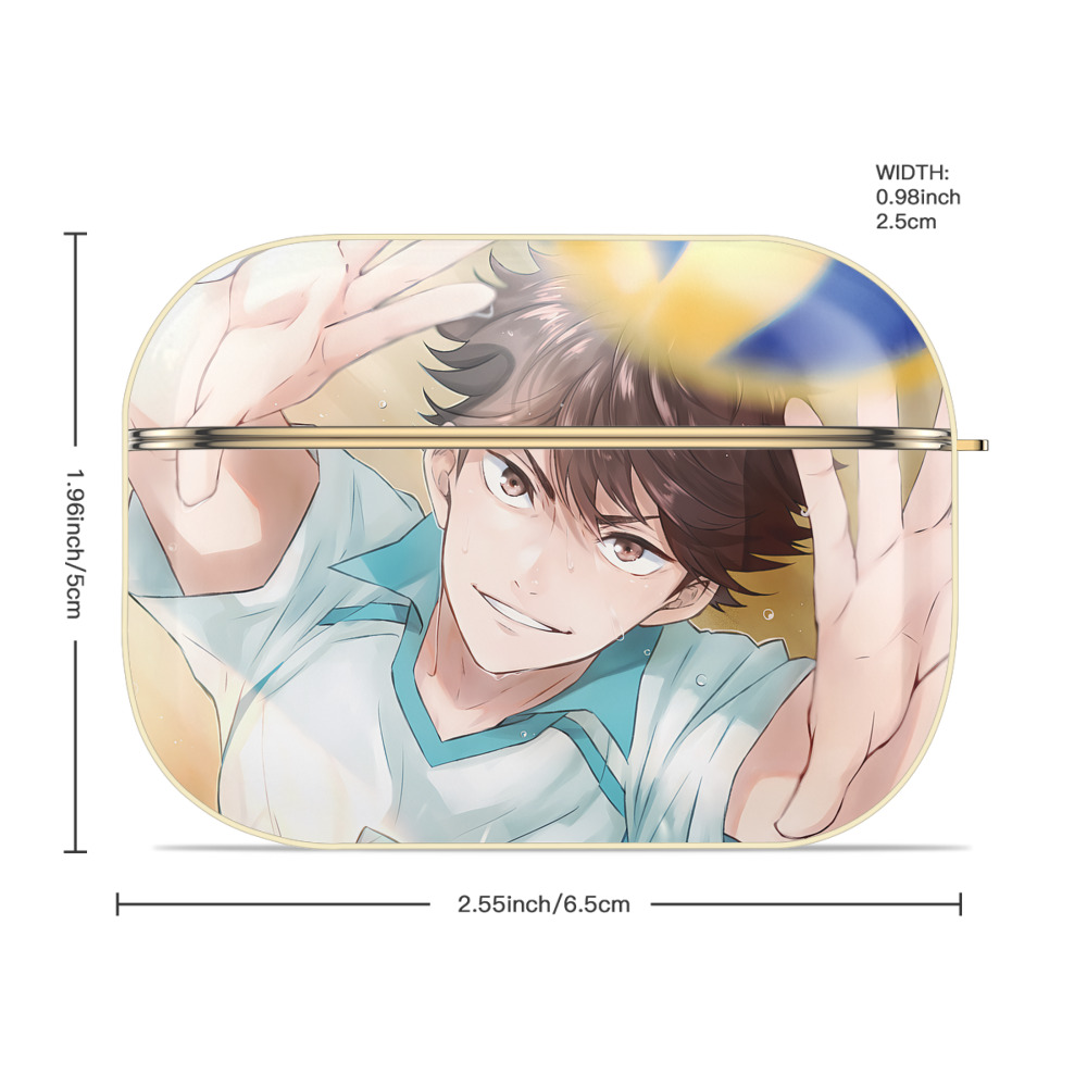 ハイキュー!! Haikyu!! 【AirPods Pro用】ハードシェル保護ケース｜耐衝撃・防指紋・カラビナ付き商品仕様