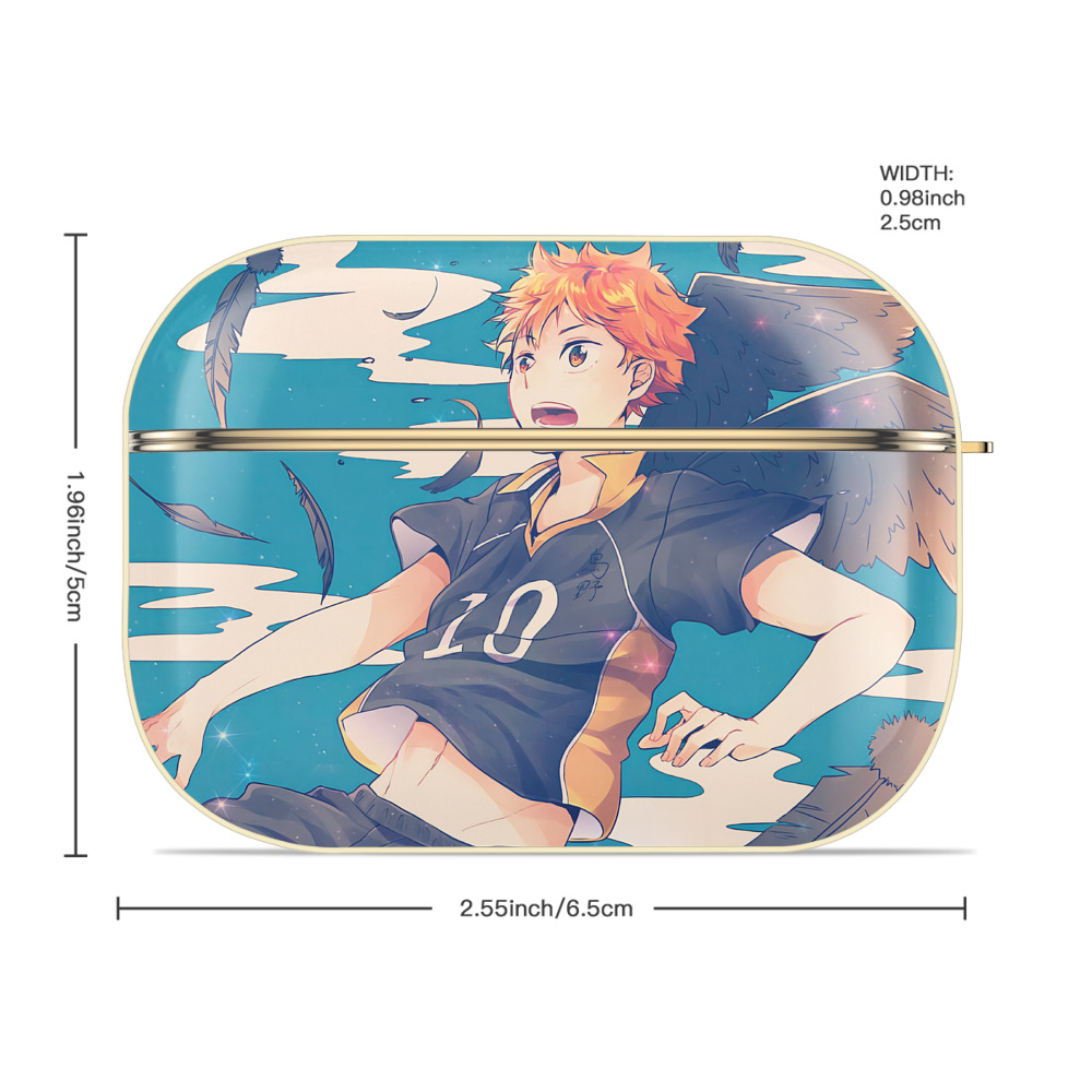 ハイキュー!! Haikyu!! 【AirPods Pro用】ハードシェル保護ケース｜耐衝撃・防指紋・カラビナ付き商品仕様