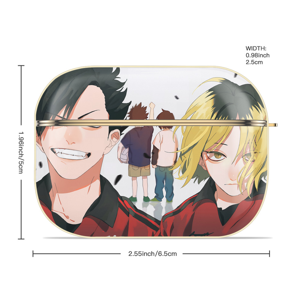 ハイキュー!! Haikyu!! 【AirPods Pro用】ハードシェル保護ケース｜耐衝撃・防指紋・カラビナ付き商品仕様
