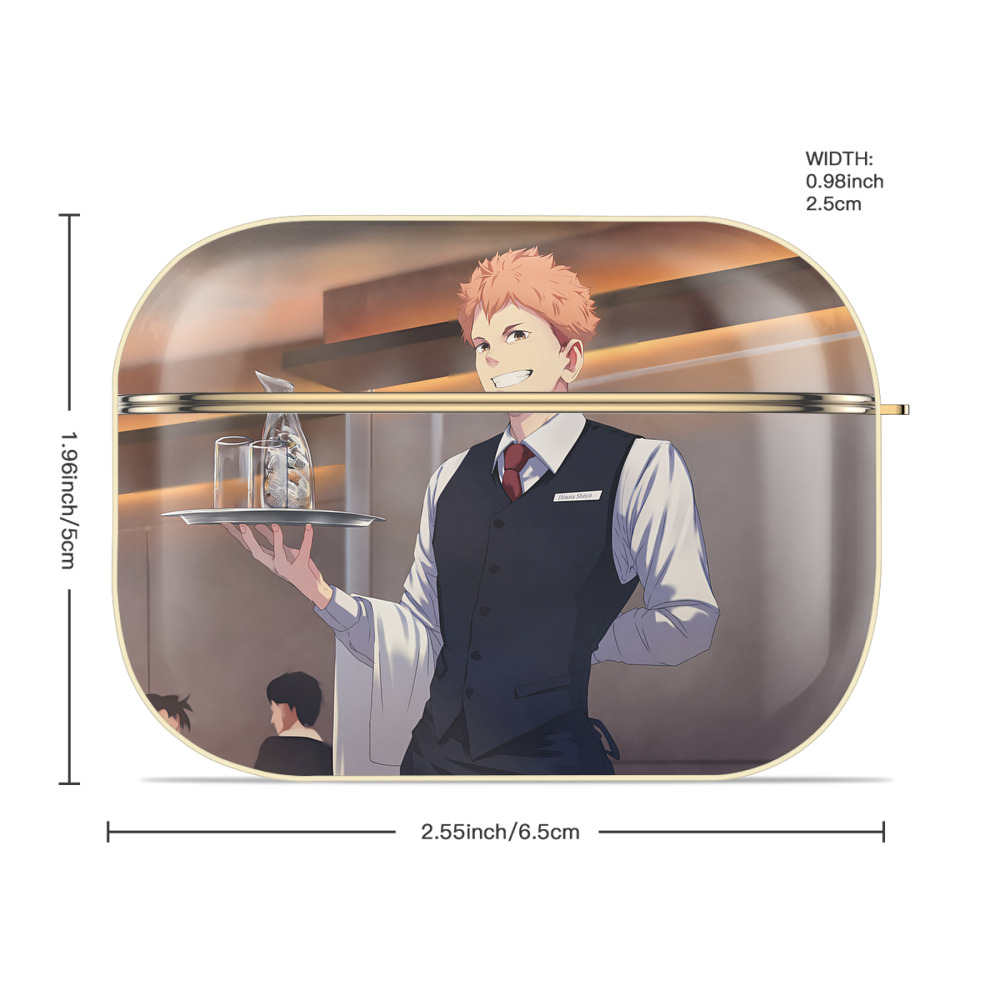 ハイキュー!! Haikyu!! 【AirPods Pro用】ハードシェル保護ケース｜耐衝撃・防指紋・カラビナ付き商品仕様