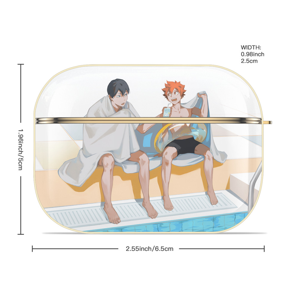 ハイキュー!! Haikyu!! 【AirPods Pro用】ハードシェル保護ケース｜耐衝撃・防指紋・カラビナ付き商品仕様